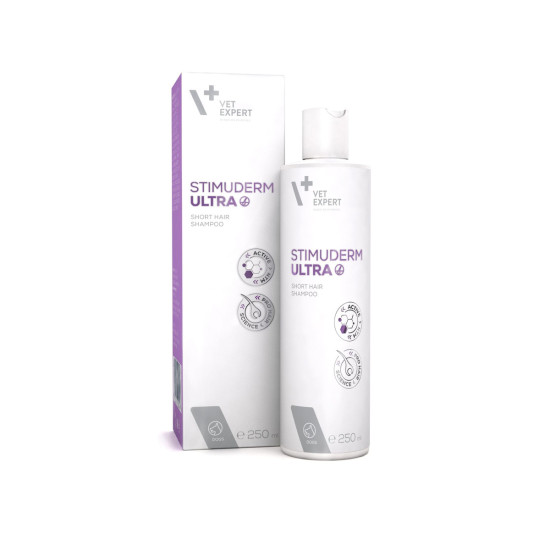 Stimuderm Ultra Blană Scurtă 250 ml, șampon pentru câini sensibili